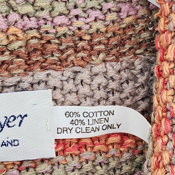 Joan Homyer Women's Hand Knitted Cardigan Sweater - Picture 4 of 7